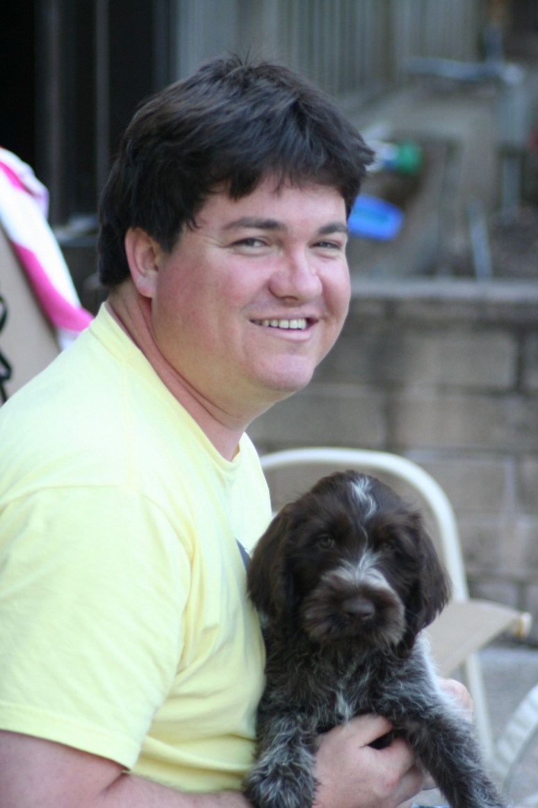 Bluestem Kennels Wirehaired Pointing Griffon Puppy