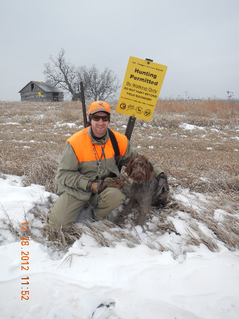 Rick and Dottie got a quail!