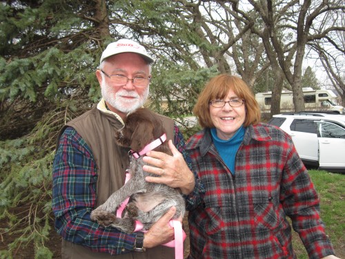 Elizabeth started the journey to Maryland with Ben and Marilyn on Tuesday.
