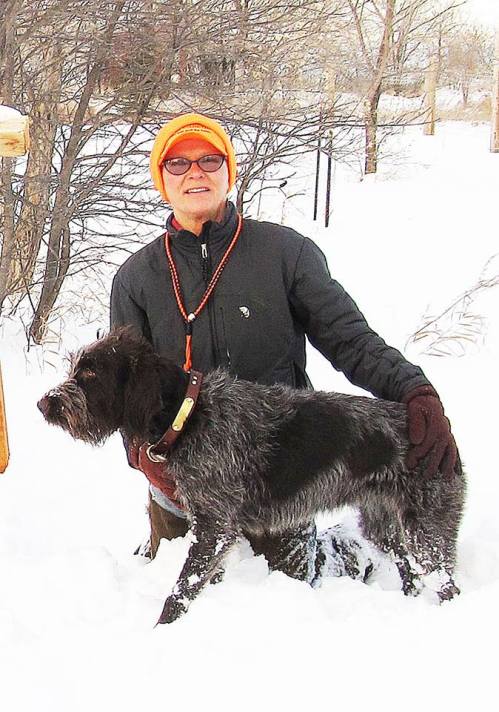TracHer and Susan in the ND snow