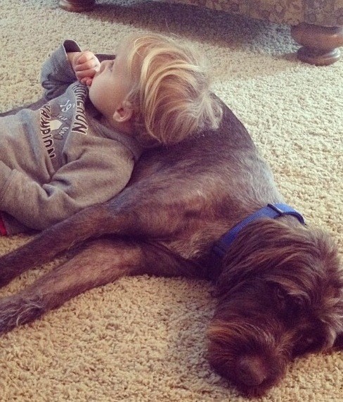 Maggie is a good kid pillow