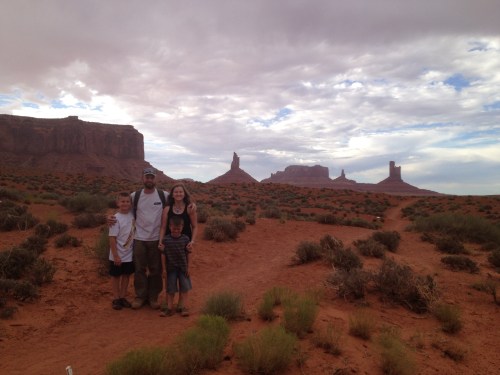 The farthest point into the valley on the Wildcat Trail