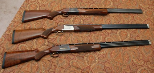 An array of Browning Citoris, from pafoa.org