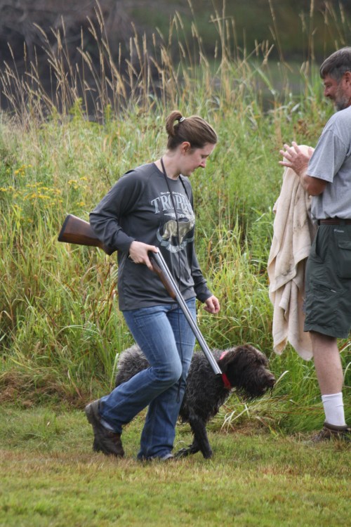 Amy Caswell and Bijou in the Korthals Cup