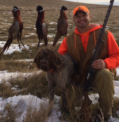 Duncan, Ernie and a North Dakota pheasant limit.