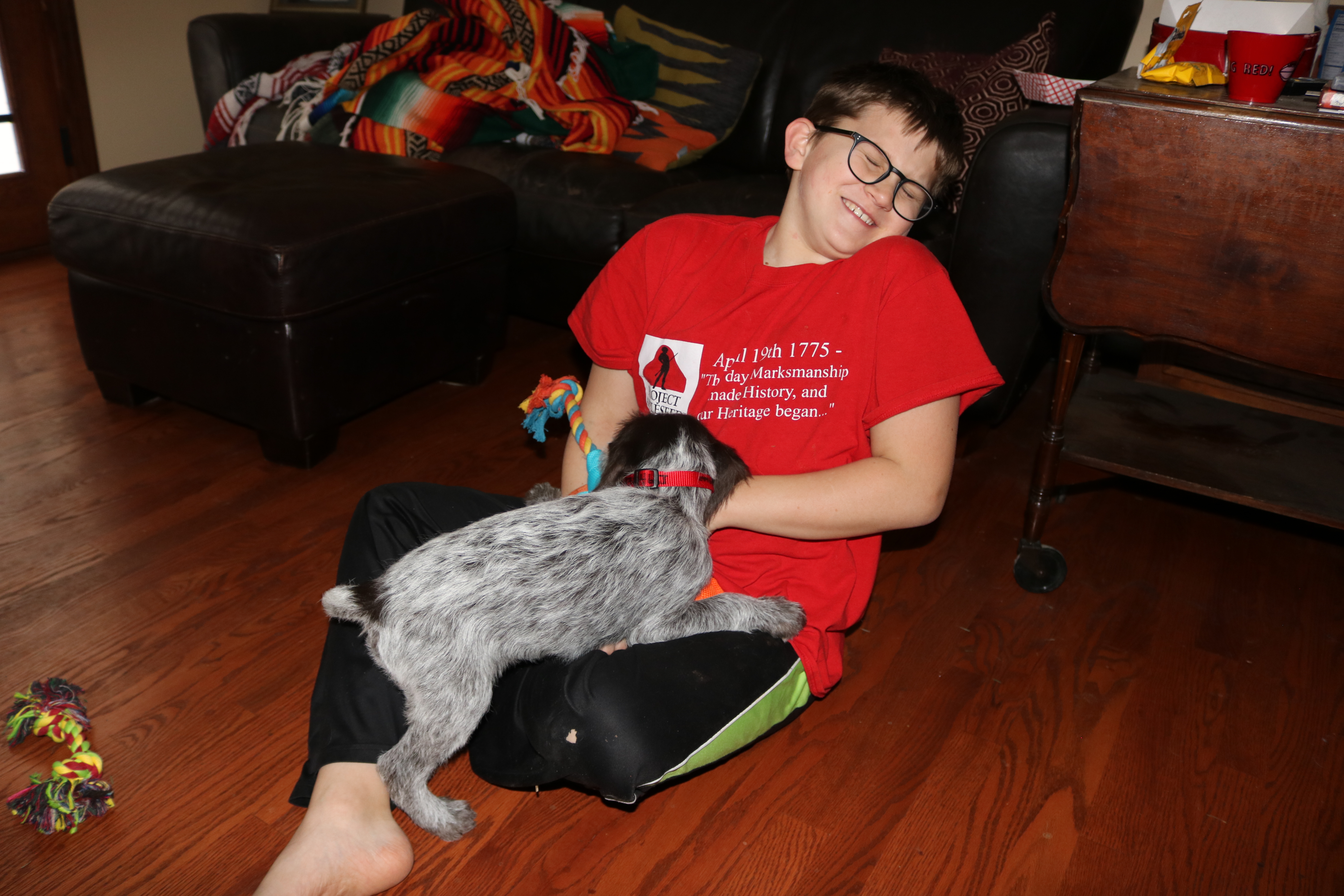 Bluestem Kennels Obi and Caleb