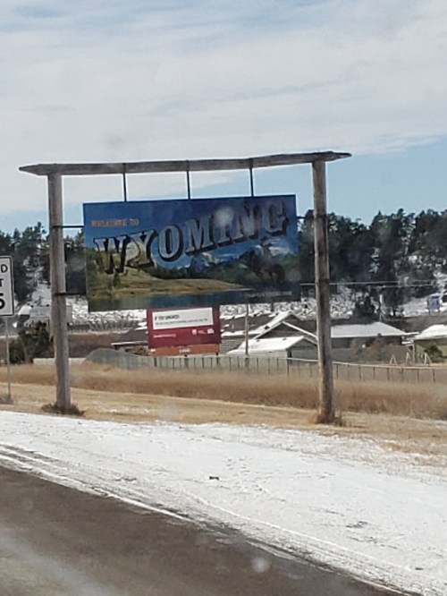 Wyoming sign