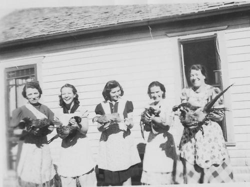 1940 Pheasant Hunt Simeon